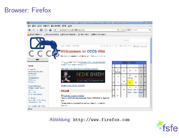 Browser:Firefox Abbildung: http://www.firefox.com 