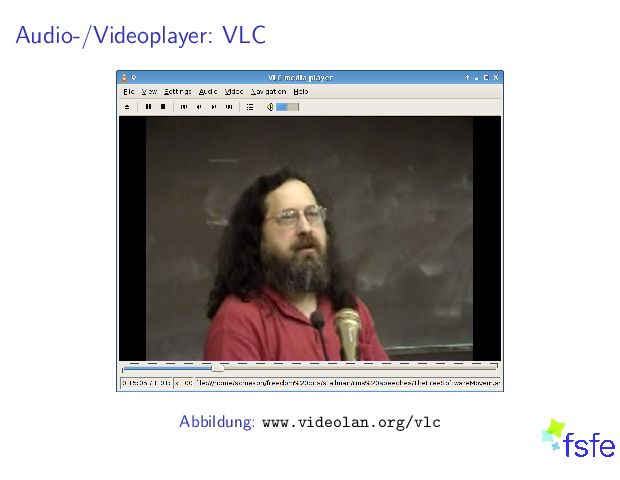 Audio-/Videoplayer:VLC Abbildung: www.videolan.org/vlc 